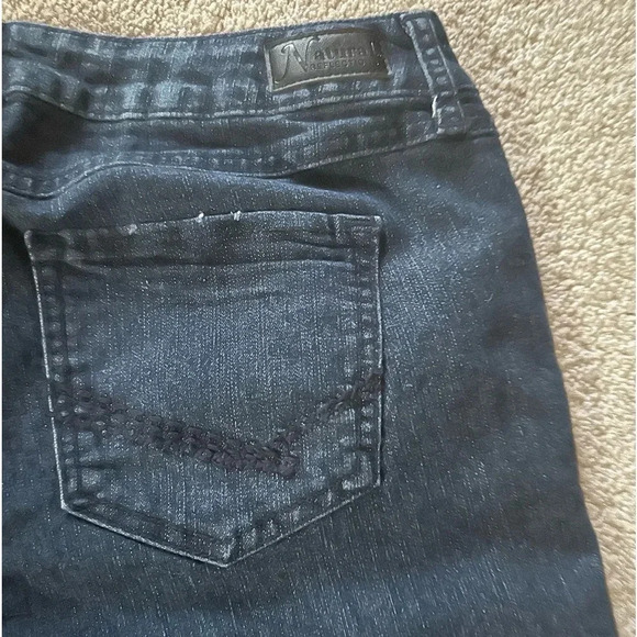 NATURAL REFLECTIONS ~ Women’s dark wash petite relaxed fit denim jeans size 8P - Picture 3 of 5